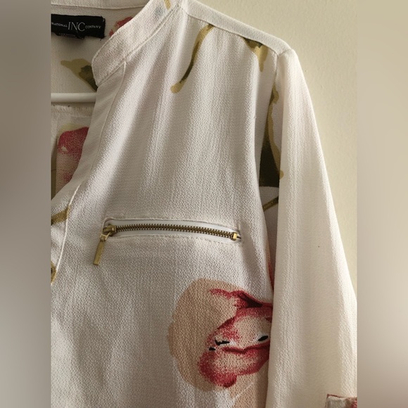 INC International Concepts Women’s Floral Top Blouse - Picture 5 of 5